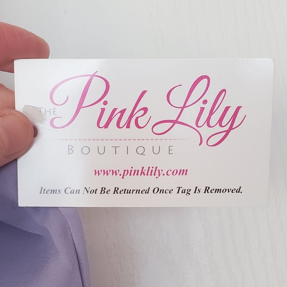 Pink Lily Boutique Dress, Large, Lilac - Picture 3 of 6